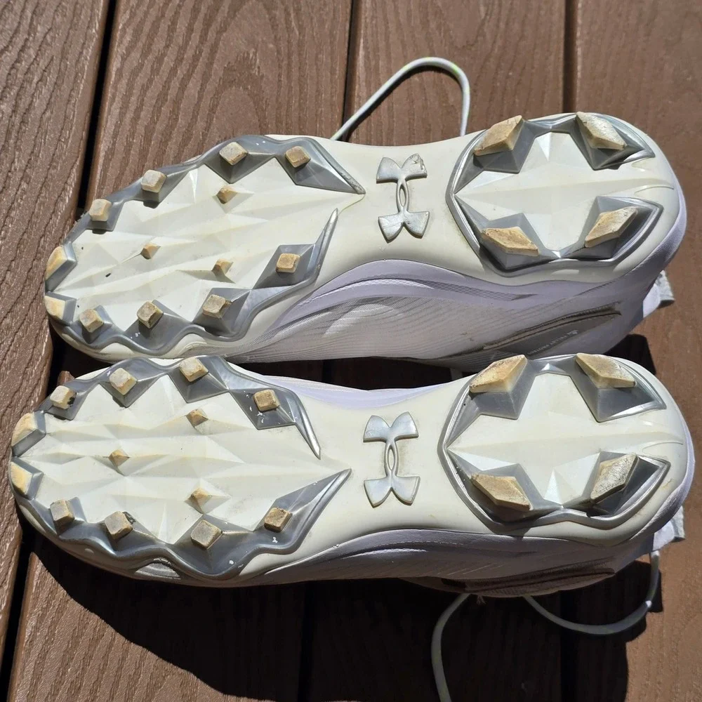Under Armour Highlight Hammer MC Football Cleats Men‎ 11.5 White 3025085-101